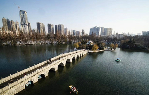 合肥市逍遙津、杏花公園水環境治理工程順利通過竣工驗收